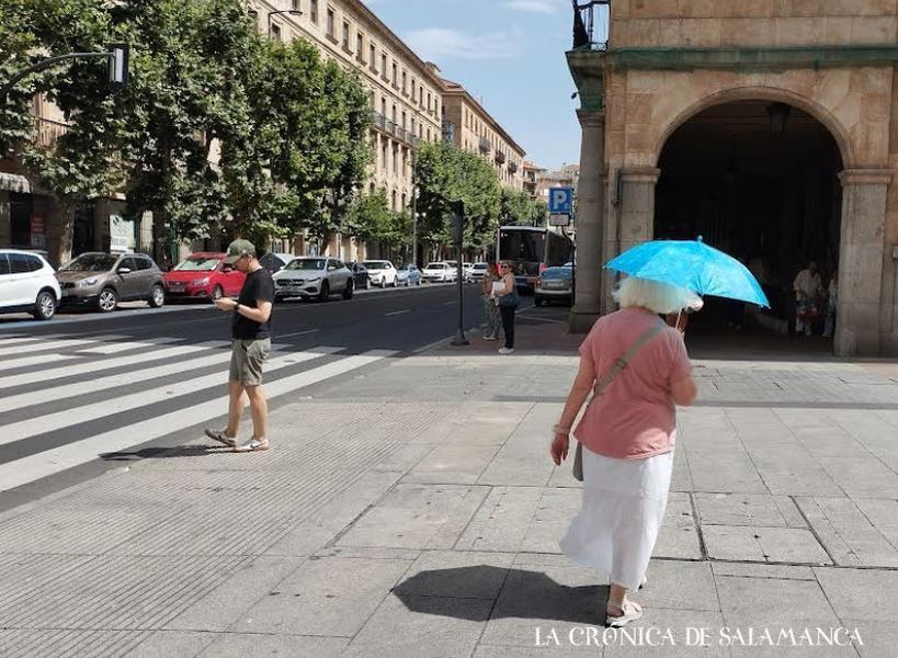 Aviso amarillo por altas temperaturas en Salamanca. Aviso amarillo por altas temperaturas en Salamanca.