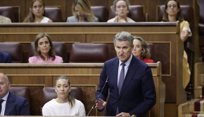 Feijoo, este miércoles en el Congreso