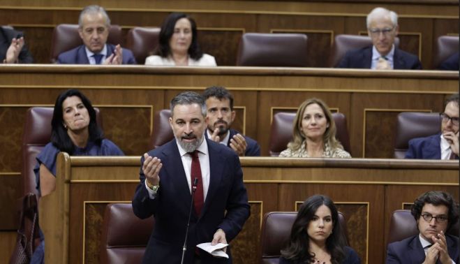 Abascal, este miércoles en el Congreso