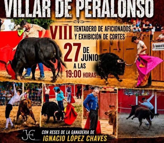 Detalle del cartel del tentadero