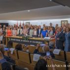 El homenaje en el Colegio de Médicos a los doctores jubilados. (Foto: Pablo de la Peña)