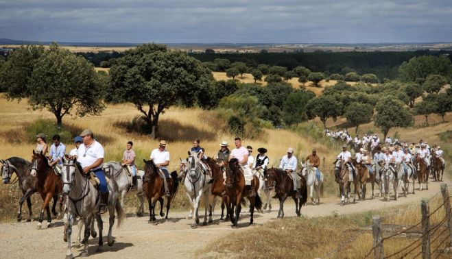 Romería a la Peña de Francia. (Ical/Vicente)