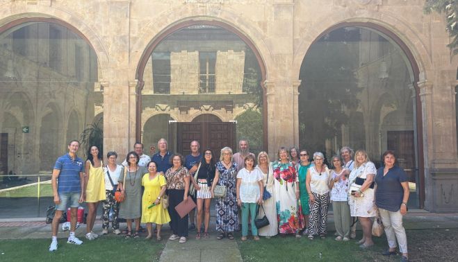 Voluntarios del Teléfono de la Esperanza de Salamanca. 