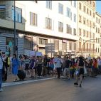 Manifestación por el Día del Orgullo LGTBI+ en Salamanca. Fotografía. Pablo de la Peña. 