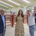 Susana Martín / ICAL. El presidente de la Diputación, Javier Iglesias, visita las nuevas instalaciones del Recinto Ferial tras la finalización de las obras.