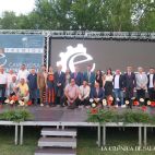 Foto de familia de los premios Carbajosa Empresarial 2026.
