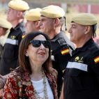 Carlos S. Campillo / ICAL. La ministra de Defensa, Margarita Robles, visita el Quinto Batallón de Intervención en Emergencias y la Unidad de Drones de la Unidad Militar de Emergencias 