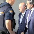 El exministro del Interior, Jorge Fernández Díaz, llega Audiencia Nacional.