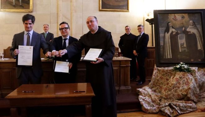 La Usal, la Casa de Alba y los Dominicos inauguran la Cátedra Santa Teresa, de la Usal.