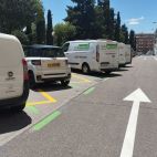 Nueva zona de la ORA en la calle La Marina, la del nuevo Mercadona de Canalejas