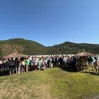 Inauguración de las piscinas de San Esteban de la Sierra. 