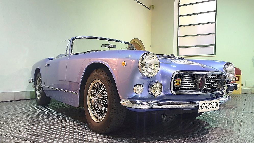 El Jaguar Tipo E, pieza del mes de julio en el Museo de Historia de la Automoción de Salamanca.