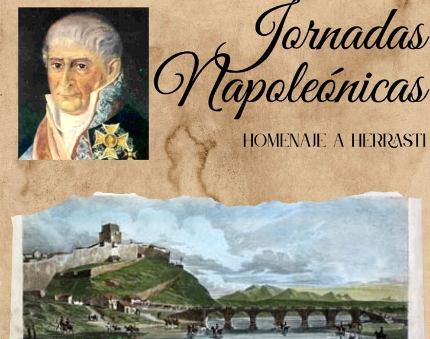 Detalle del cartel de las Jornadas Napoleónicas de este año, en Ciudad Rodrigo.