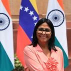 Delcy Rodríguez, presidenta encargada de Venezuela