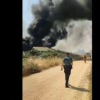 Incendio en Pelabravo (Guardia Civil Salamanca) 