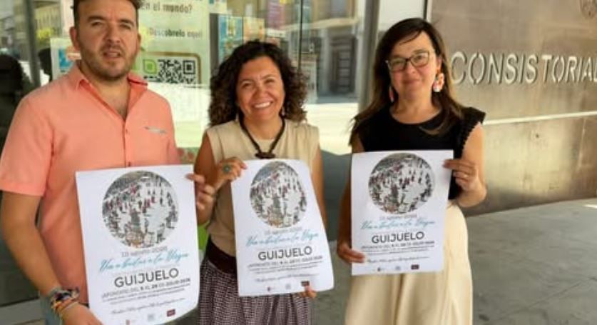 La presentación de la iniciativa de cara a las fiestas de Guijuelo.