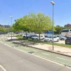 Un tramo del carril bici en José Lamano Beneite, antes de las obras.