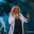 Bonnie Tyler en la Plaza Mayor de Salamanca, en septiembre de 2024. (Pablo de la Peña) Bonnie Tyler en la Plaza Mayor de Salamanca, en septiembre de 2024. (Pablo de la Peña)