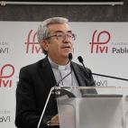 Luis Argüello, presidente de la Conferencia Episcopal en la clausura del curso de la Universidad Pontificia