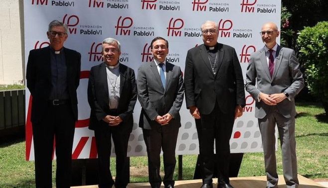 Los participantes en la clausura del curso de la Pontificia en Madrid.