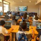 Participantes en el campamento tech de Carbajosa.