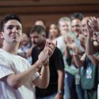 Rubén Cacho / ICAL. Ignacio Dancausa, tras ser nombrado presidente nacional de NNGG en el XVI Congreso Nacional de Nuevas Generaciones del Partido Popular