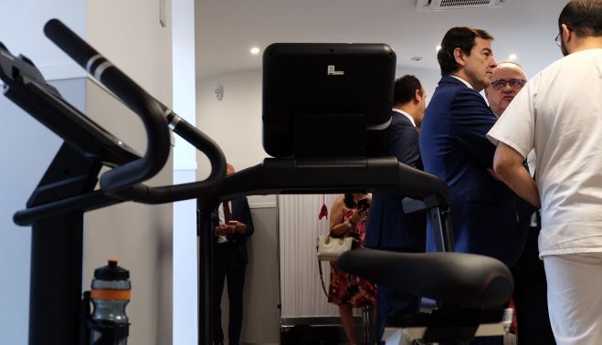 Jesús Formigo.ICAL. El presidente de la Junta de Castilla y León, Alfonso Fernández Mañueco, visita la ampliación del centro de salud de Santa Marta de Tormes. (5)