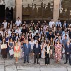 Los 103 mejores estudiantes de la PAU, reconocidos en la Universidad de Salamanca.