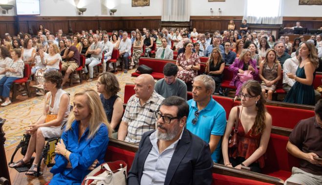 Los 103 mejores estudiantes de la PAU, reconocidos en la Universidad de Salamanca.