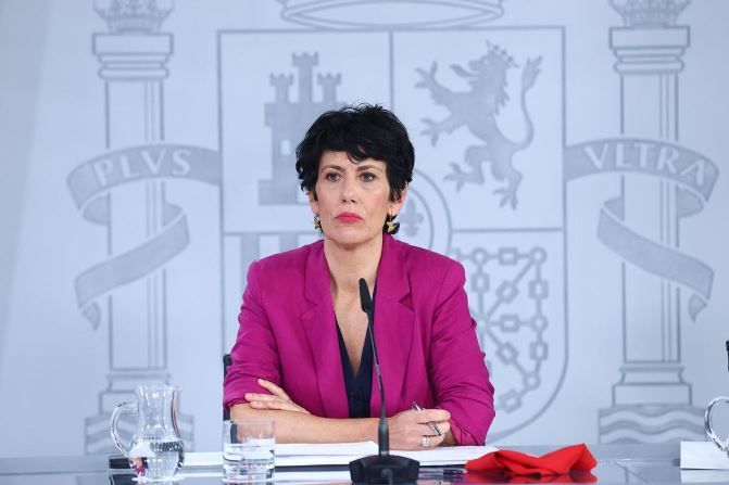 Elma Saiz, ministra de Seguridad Social y portavoz del Gobierno. (Archivo/Moncloa) Elma Saiz, ministra de Seguridad Social y portavoz del Gobierno. (Archivo/Moncloa)