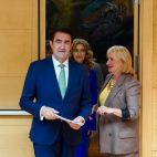 Juan Carlos Suárez Quiñones, consejero de Industria, Universidades y Comercio, este miércoles. (Ical) Juan Carlos Suárez Quiñones, consejero de Industria, Universidades y Comercio, este miércoles. (Ical)