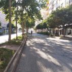 Obras de asfaltado en la Avenida de Portugal