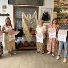Presentación de la iniciativa 'Luce tu mantilla' en las fiestas de Guijuelo. Presentación de la iniciativa 'Luce tu mantilla' en las fiestas de Guijuelo.