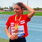 La atleta Carla Rodríguez.