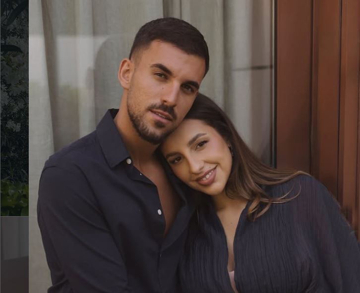 Dani Ceballos y Luna Serrat. Instagram. 