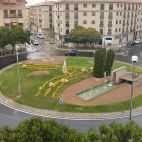 La rotonda del Alto del Royo. 
