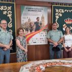 Presentación de la carrera solidaria de la Guardia Civil. 