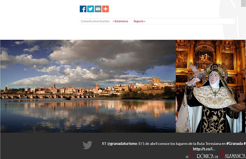 santa teresa alba de tormes