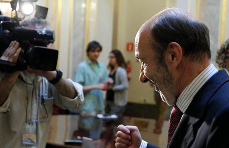 Rubalcaba deja la politica