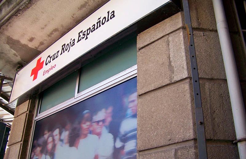 Edificio de Cruz Roja en calle Prado.