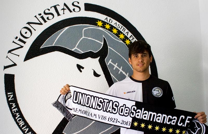 Hernán, la última incorporación de Unionistas CF.