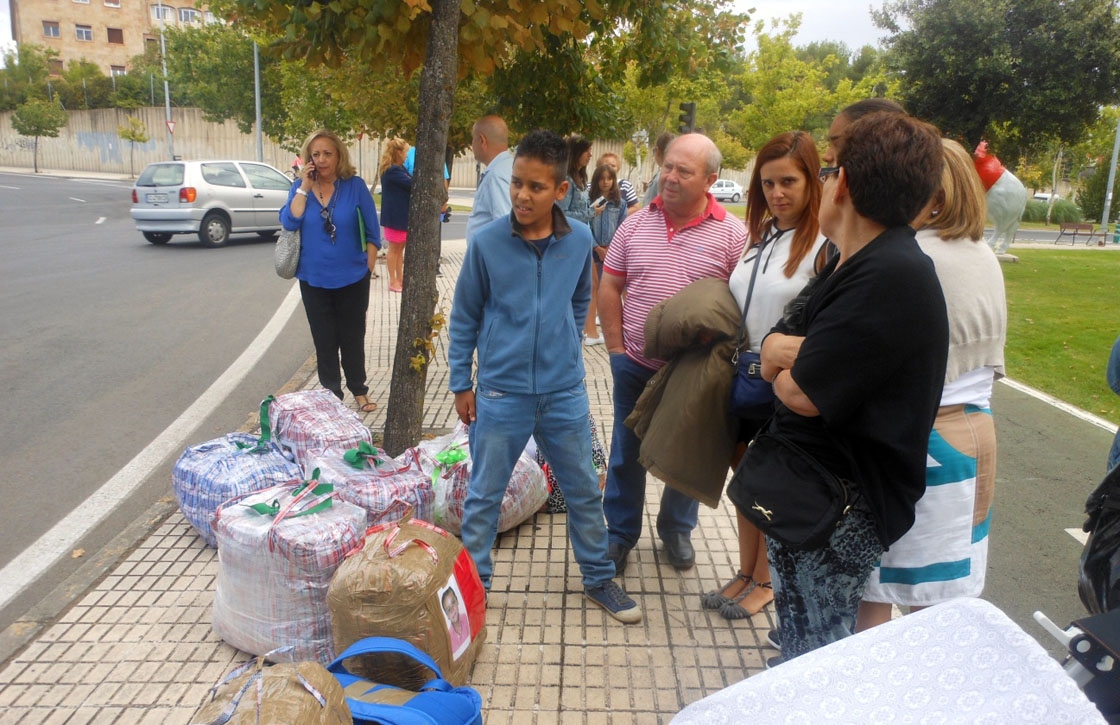 despedida niños saharauis