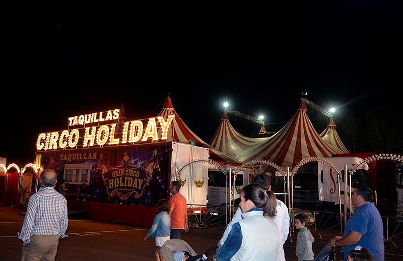 circo holiday en la aldehuela