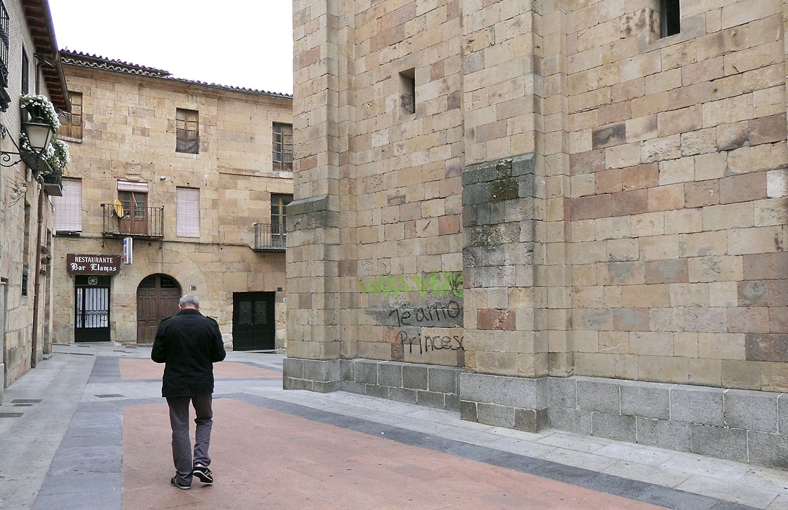 pintadas en la iglesia de san julián