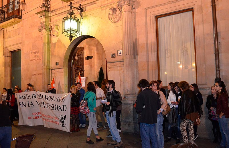 opositores usal protesta oposiciones