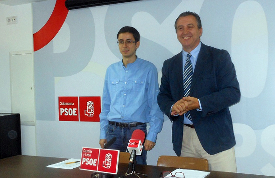 José Luis Mateos (Izquierda) junto a Toribio Plaza.