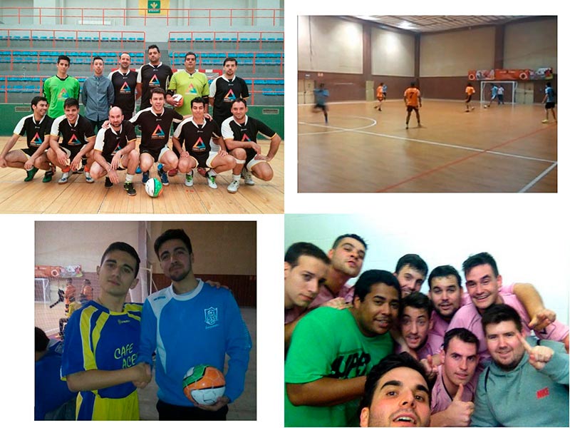 Triangle Creative, al lado Evoluziona24.com. Abajo, Piscinas Acedo's y a la derecha, Los Helechos.