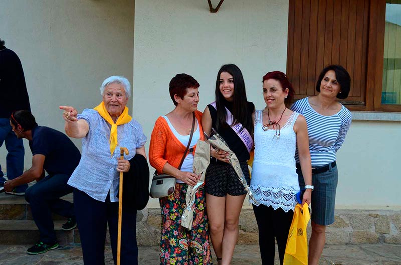 Reina de las fiesta de Aldeatejada