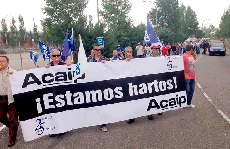 topas funcionarios protesta carcel