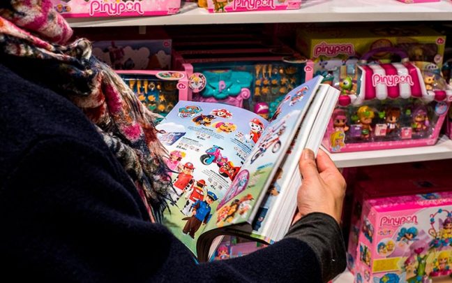 Los salmantinos destinamos 104 € de media a la compra de juguetes en Navidad